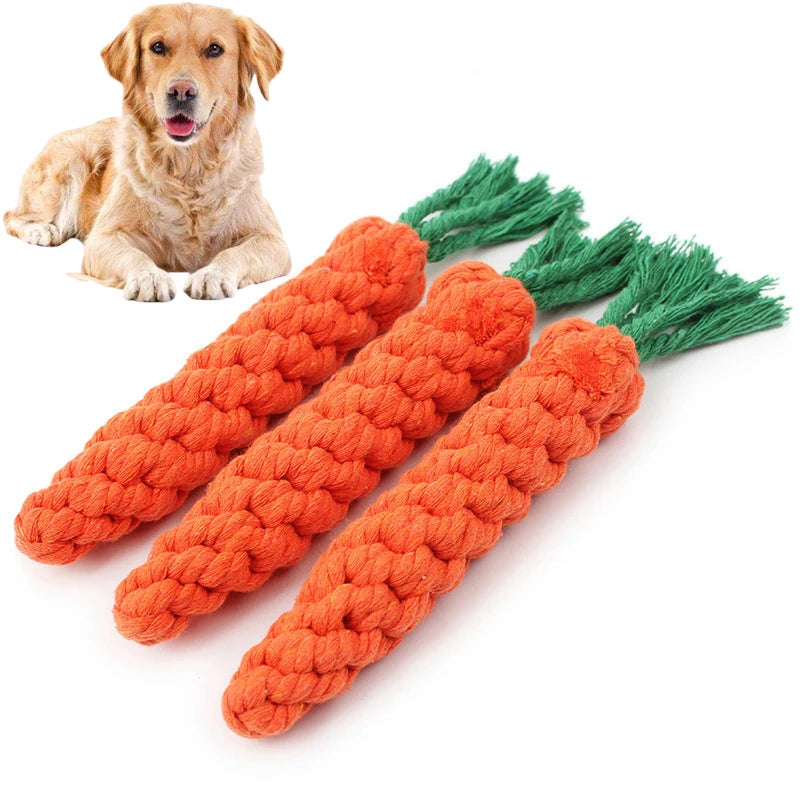 Knot Rope Squeak Toy