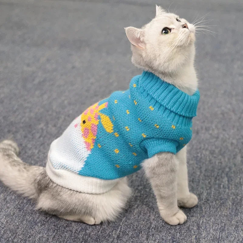 Pullover Sweater For Cats